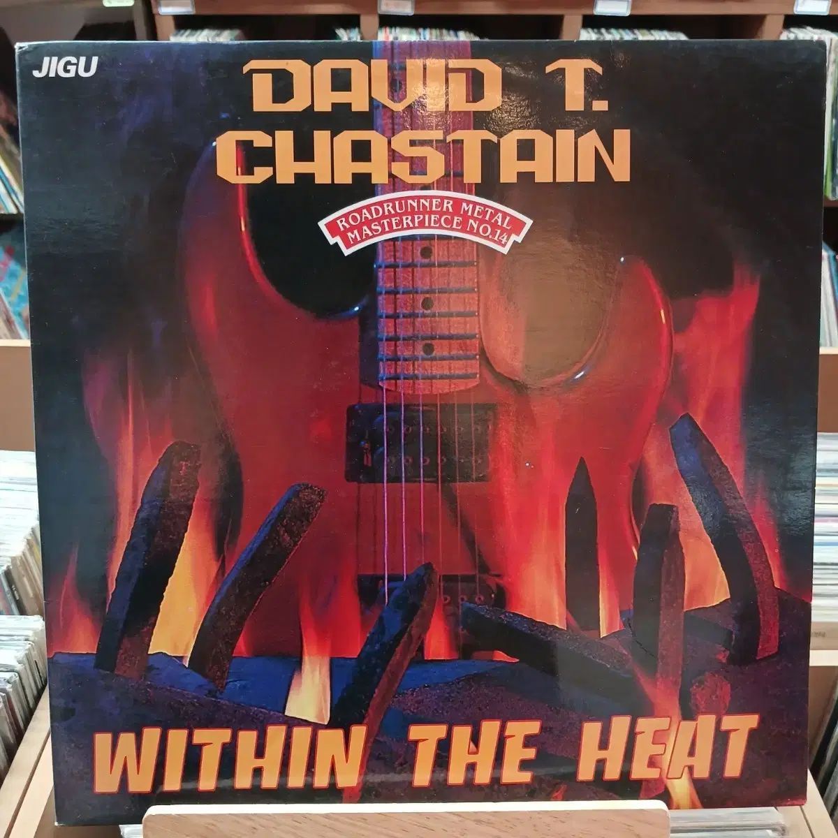 デビッド チャステイン Within The Heat LP
