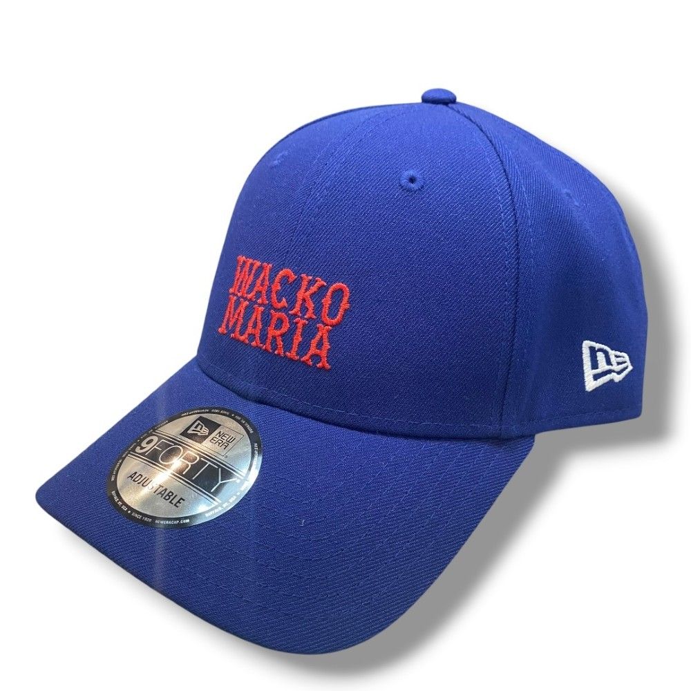 WACKO MARIA × NEW ERA 26SS 9FORTY キャップ F ブルー 26SS-WMA-CP03