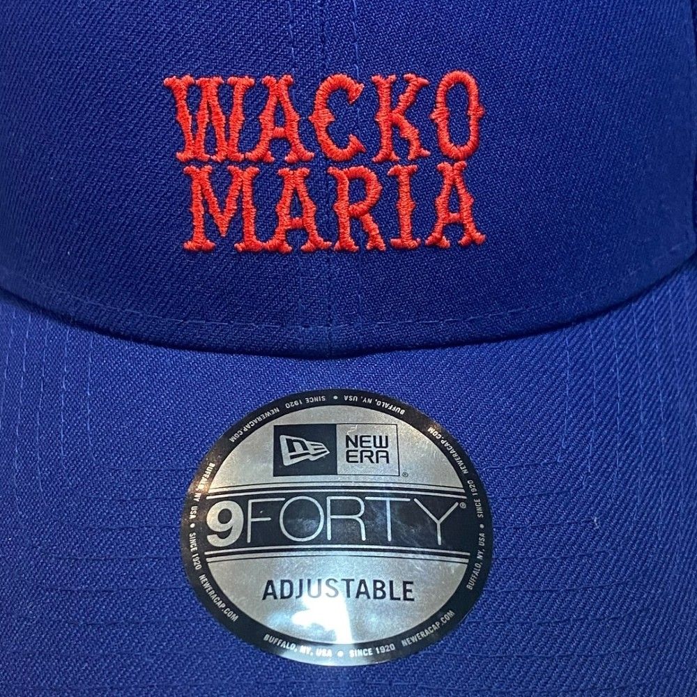 WACKO MARIA × NEW ERA 26SS 9FORTY キャップ F ブルー 26SS-WMA-CP03