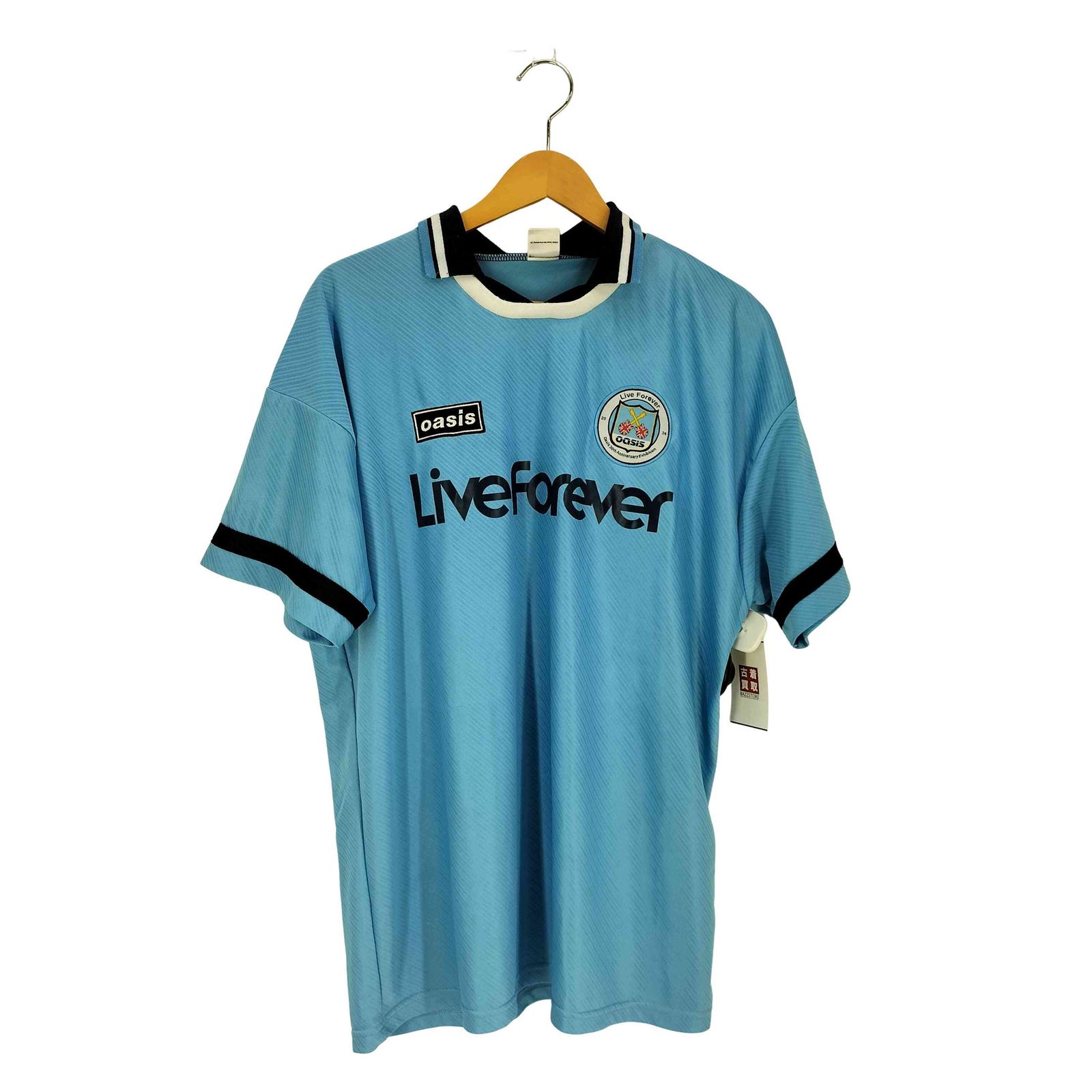 ユーズドフルギ USED古着 Oasis Live Forever football shirts メンズ JPN：XL