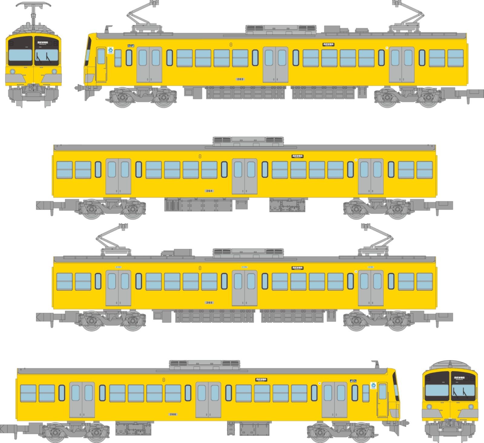 鉄道コレクション１０１系モーター化 新品未開封 トミーテック (TOMYTEC) 鉄道コレクション 鉄コレ 西武鉄道