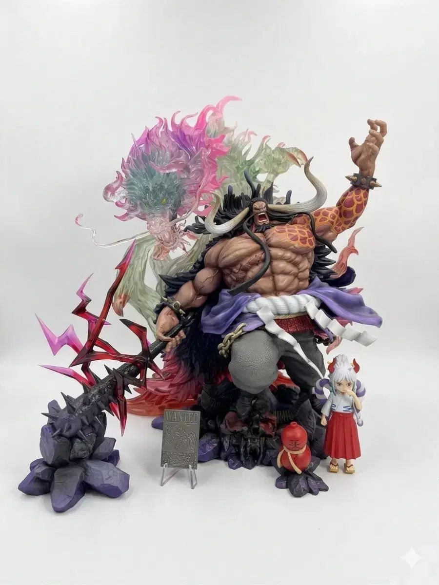 5月26日まで出品) カイドウ レジン ONE PIECE フィギュア