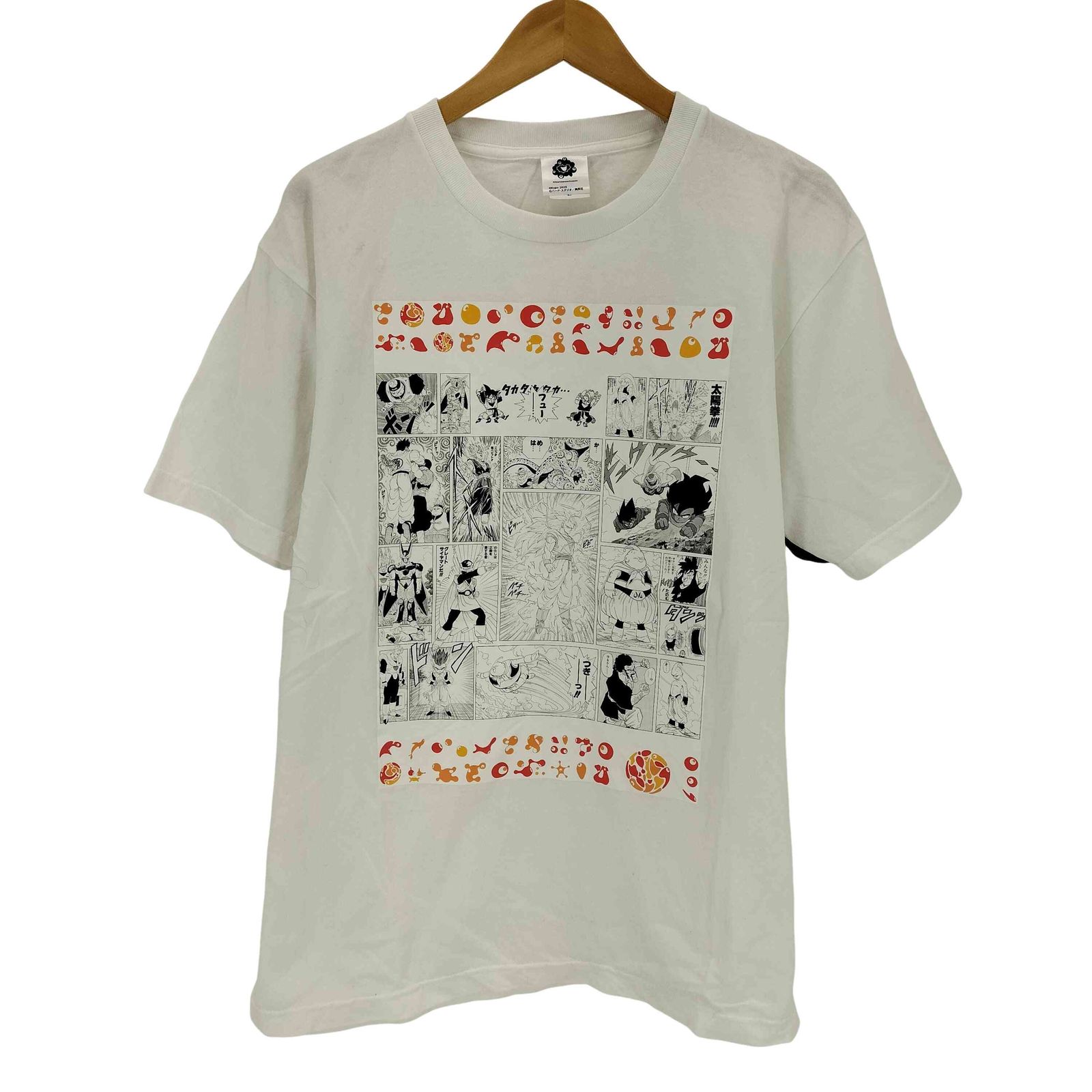 ユーズドフルギ USED古着 キャラクタープリント クルーネックTシャツ メンズ L