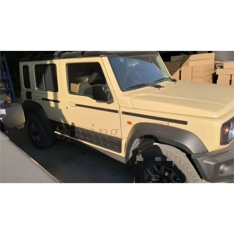 2025 スズキ ジムニー JB74 JB64 3ドア 5ドア 外装改装 ブラック スタイリッシュ ボディライン エクステリア F