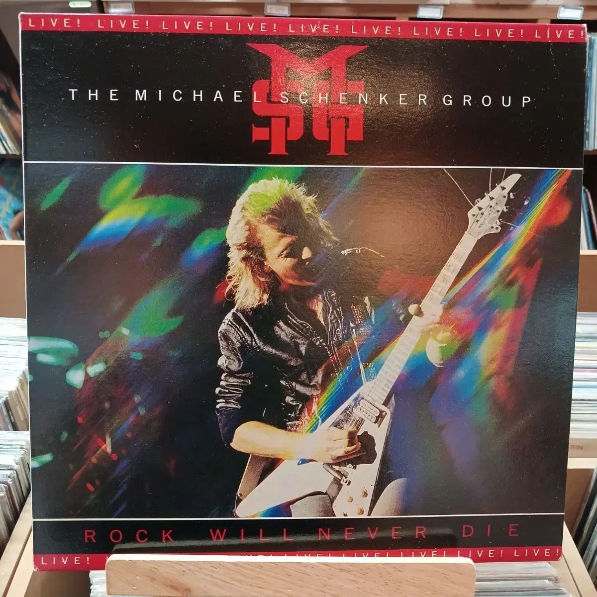 マイケル シェンカー グループ Rock Will Never Die LP