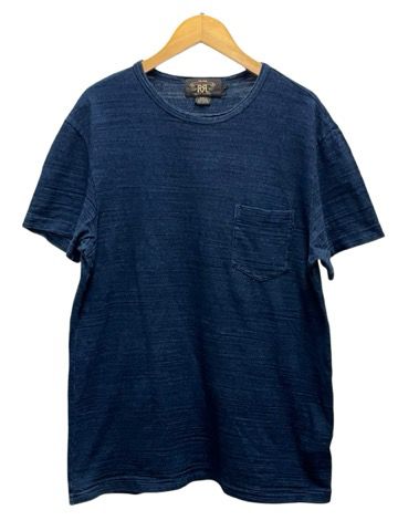 アールエルラルフローレン RL RALPH LAUREN Tシャツ クルーネック 半袖 無地 長袖 S 青 ブルー