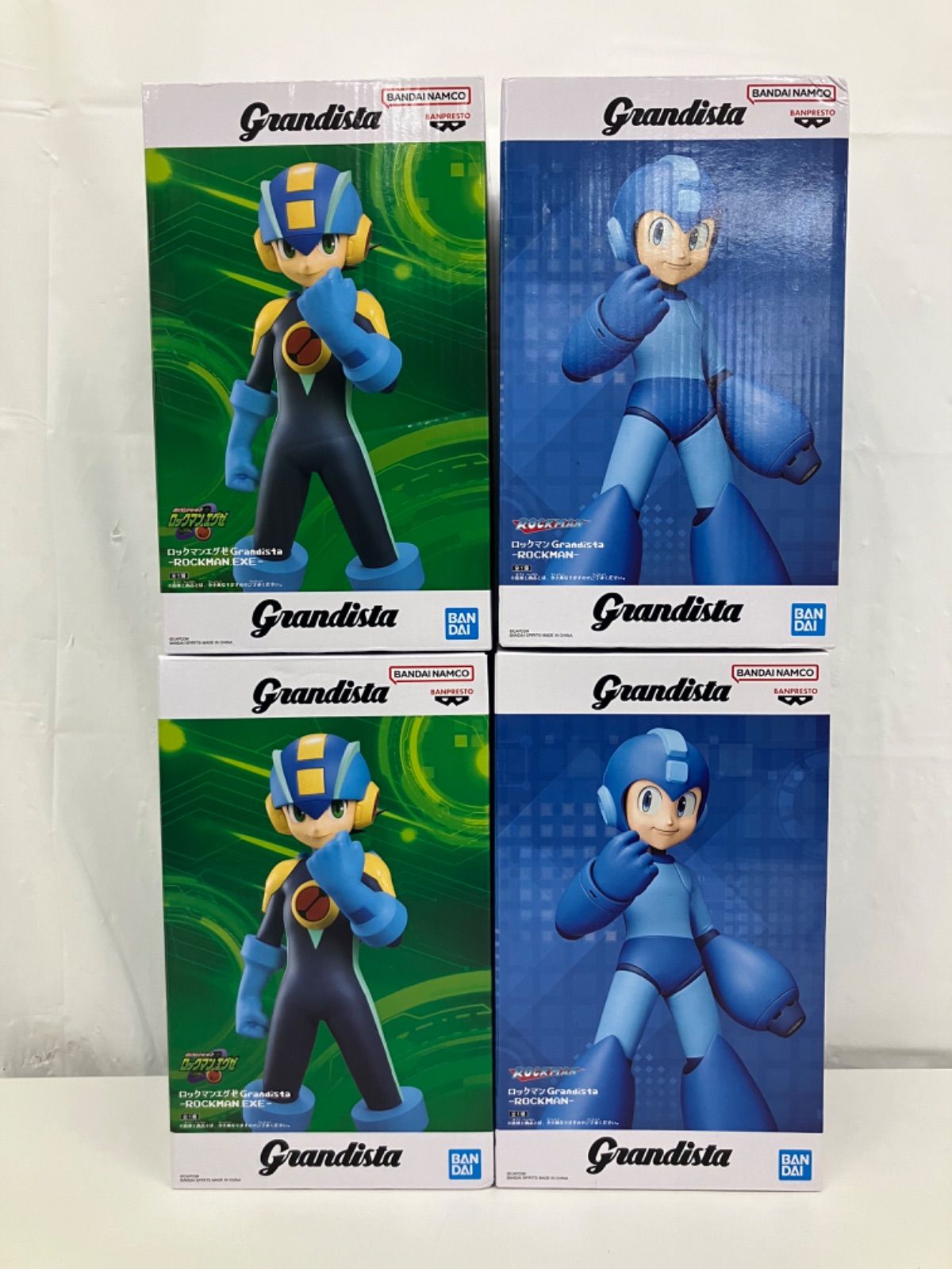 BANDAI Grandista ロックマン フィギュア 18個　④ BANDAI Grandista ロックマン フィギュア 18個 ④ BANDAI Grandista