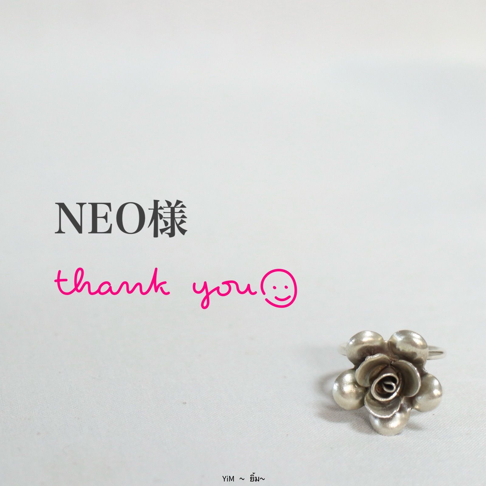 NEO様 リクエスト おまとめ商品 25A-RI404|Karen Silver Ring 【 14号 】 , 26J-RI103|Karen Silver Ring 【 22号 】