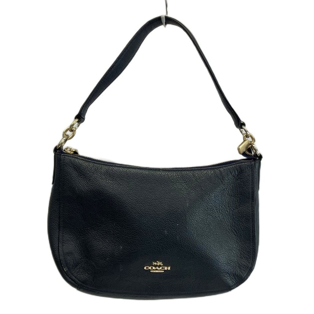 コーチ COACH ハンドバッグ ショルダー 2WAY レザー ロゴ ゴールド金具
