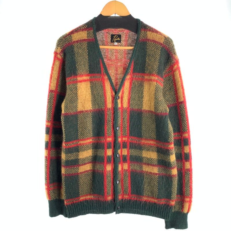 【中古品】 NEEDLES LQ273 ニードルス モヘアカーディガン ニットカーディガン ブランド 古着 【140-260523-gm-25-fuz】