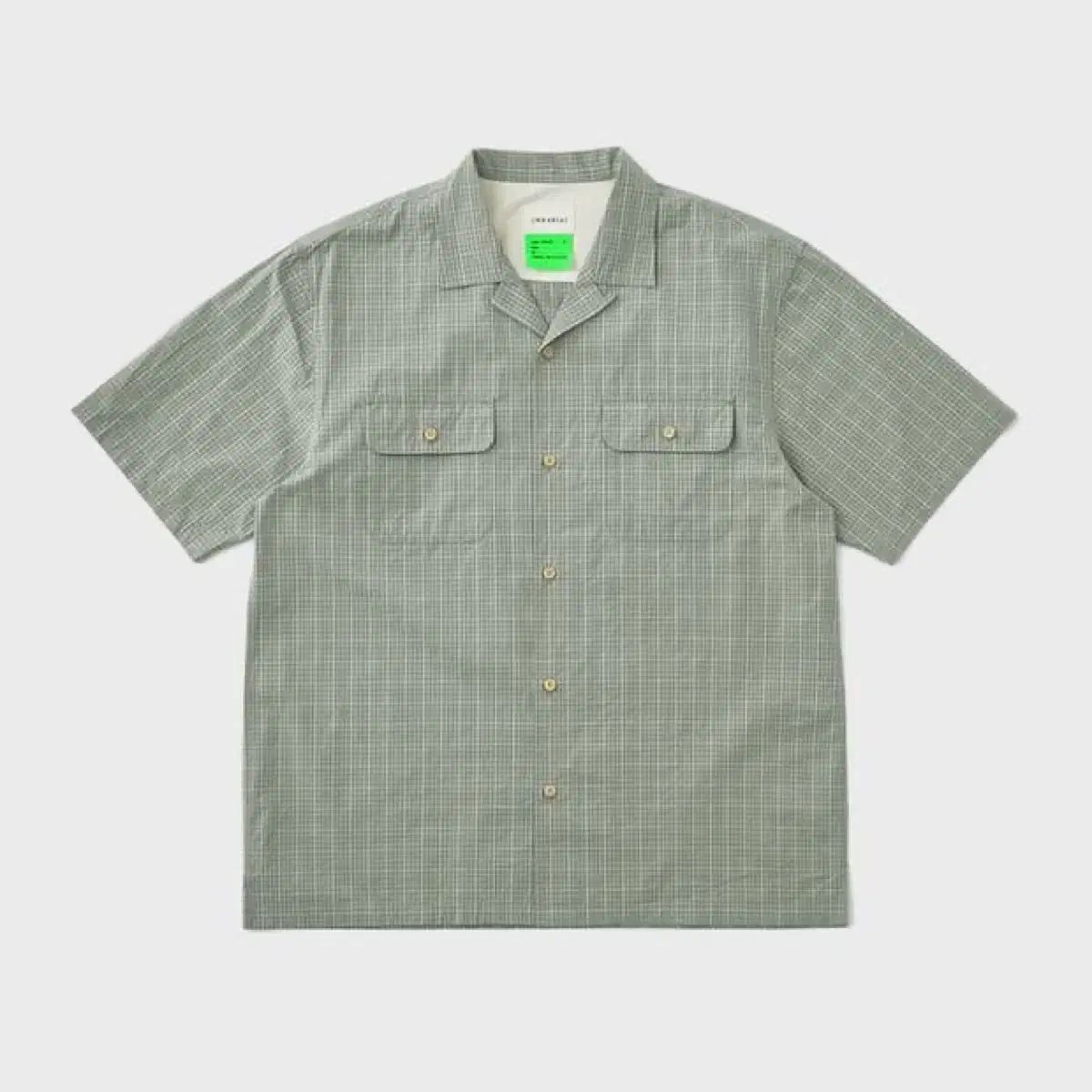 カーキ khakis クロス オープン カラー ショートスリーブ シャツ 18,993円