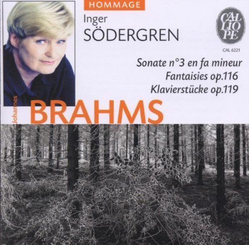 【CD】Brahms: Sonata 3/Piano Pieces
