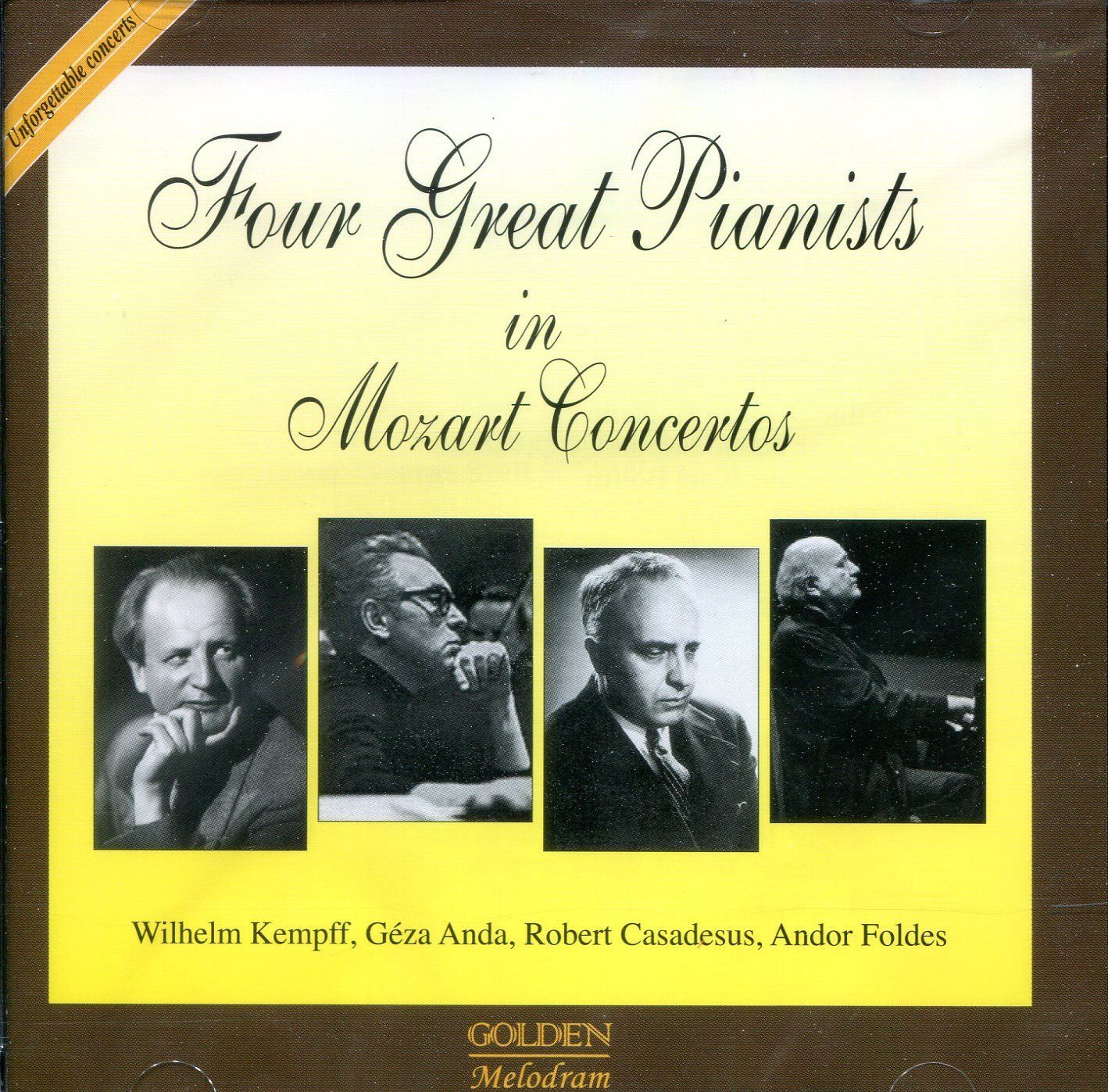 【CD】Four Great Pianist's in Mozart Concertos 11,455円