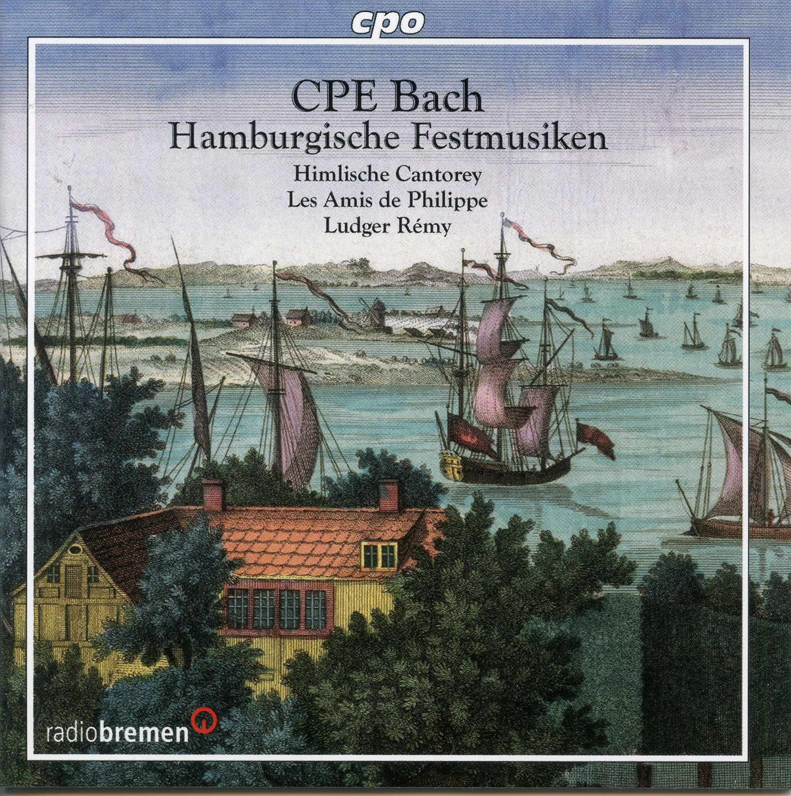 【CD】C.P.E.バッハ:ハンブルクの祝祭カンタータ集 (Bach: Hamburgische Festmusiken) 7,708円