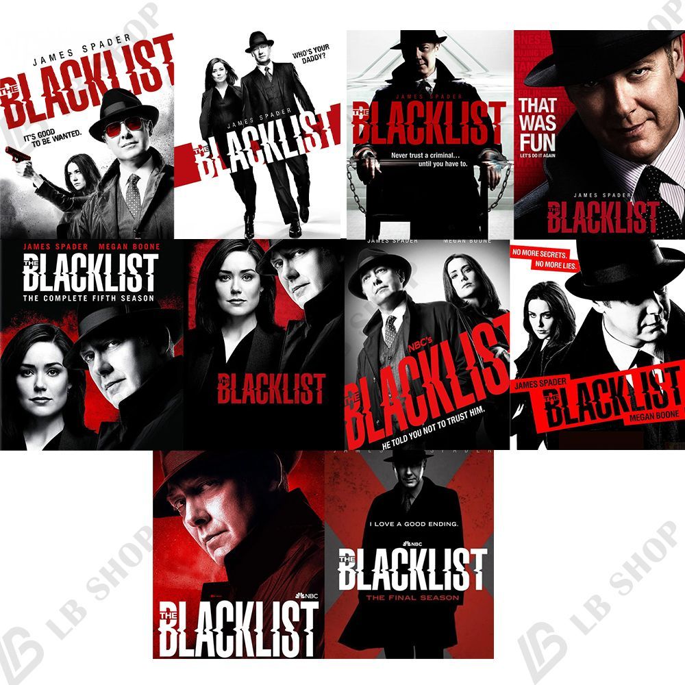 ドラマ「The Blacklist Season 1~10」ブラックリスト シーズン1~10 日本語字幕あり 日本語吹き替え 全話収録 ブルーレイ Blu-ray BOX BD 海外輸入品 多国字幕切り替え
