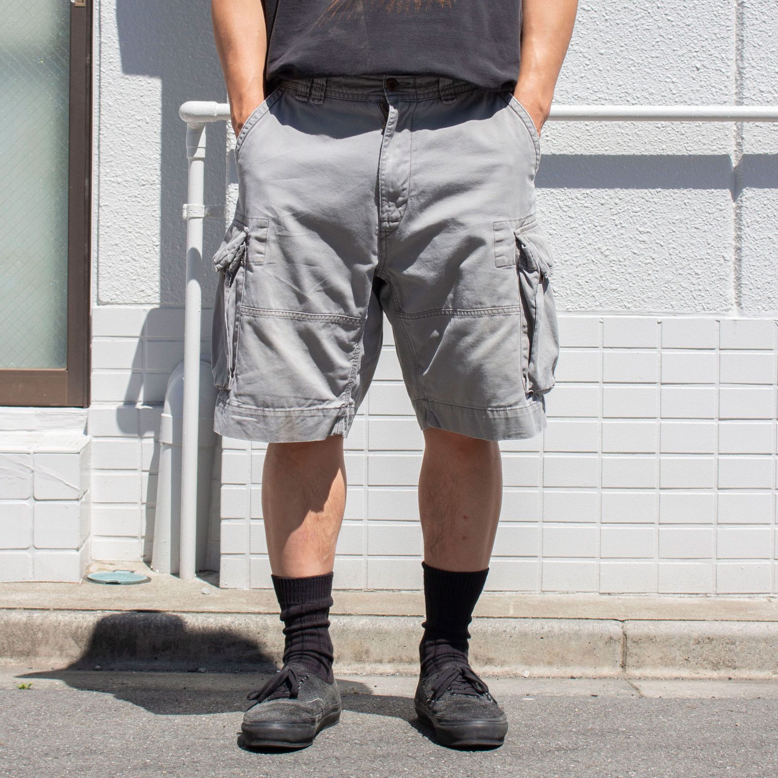 Polo Ralph Lauren 90's Cotton Cargo Shorts【W33】 メンズ ラルフローレン 古着 ショーツ アメリカ古着 90s 80s