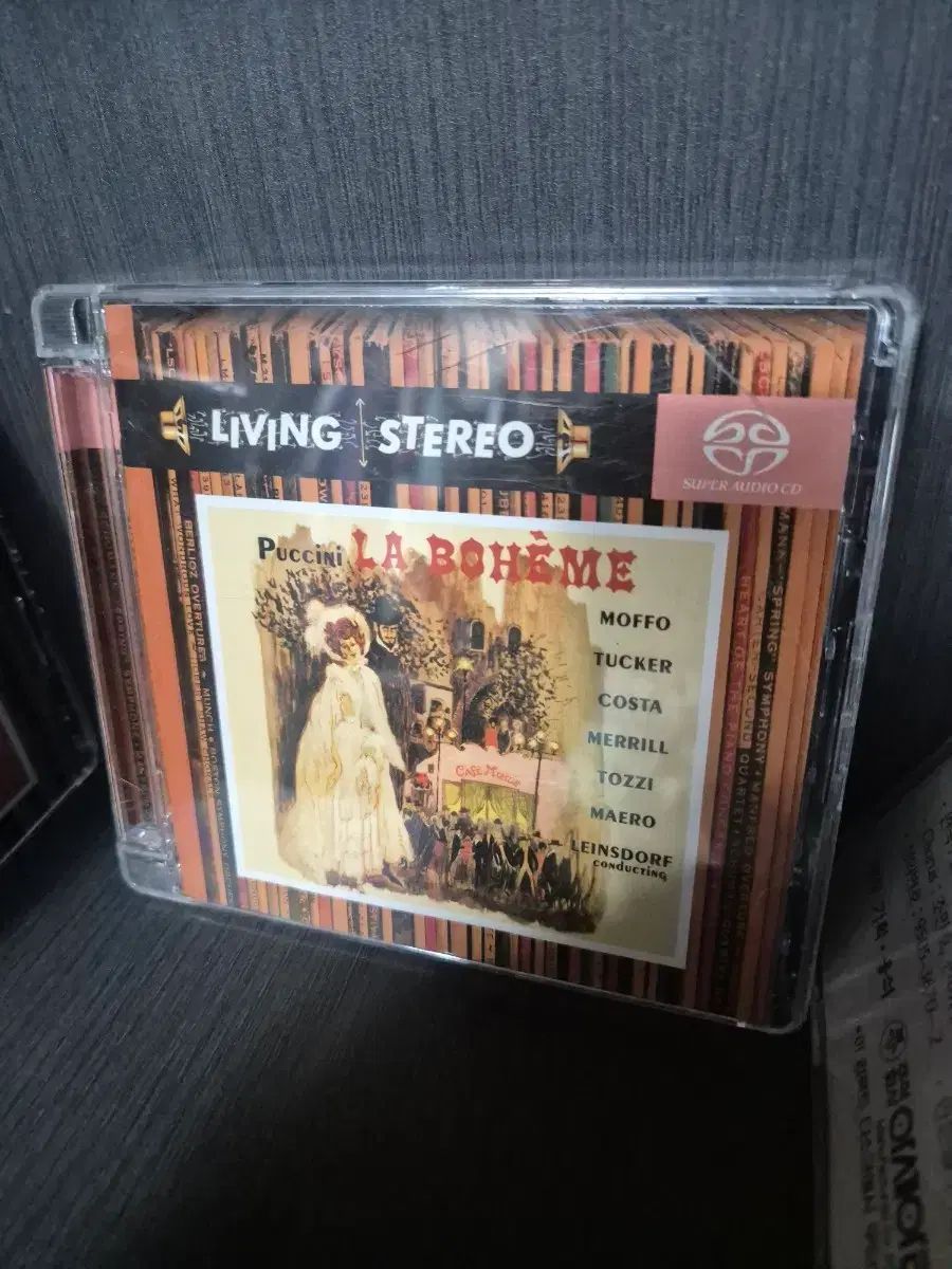 リビング ステレオ プッチーニ ラ・ボエーム SACD CD アルバム
