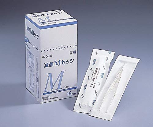 新品 オオサキメディカル 滅菌セッシ 有鈎 180mm 20本入 SH-1M
