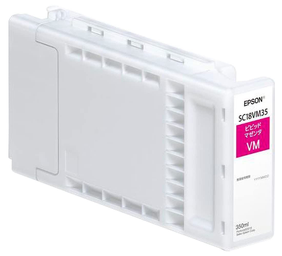 新品 エプソン 純正 インクカートリッジ SC18VM35 ビビッドマゼンタ 350ml