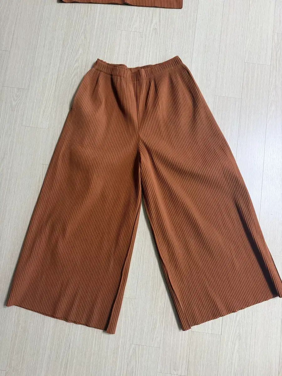 イッセイミヤケ プリーツプリーズ ワイドパンツ
