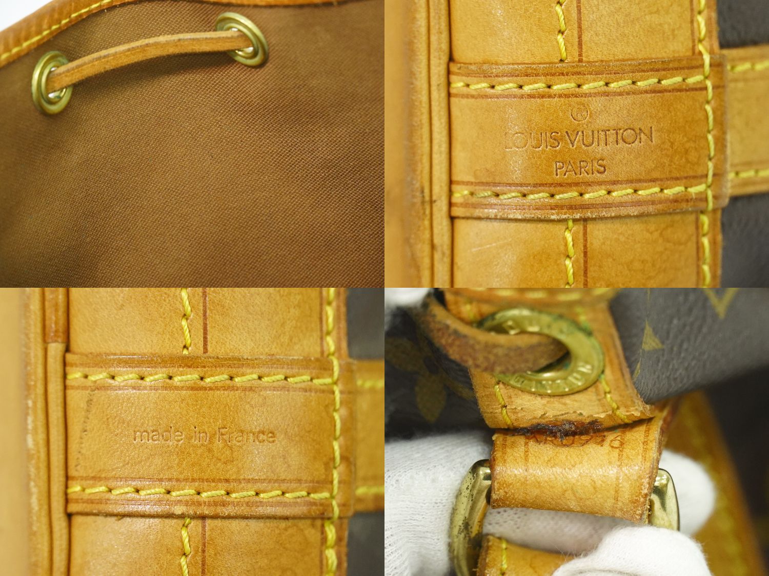 本物 ルイヴィトン LOUIS VUITTON LV ノエ モノグラム ショルダー 