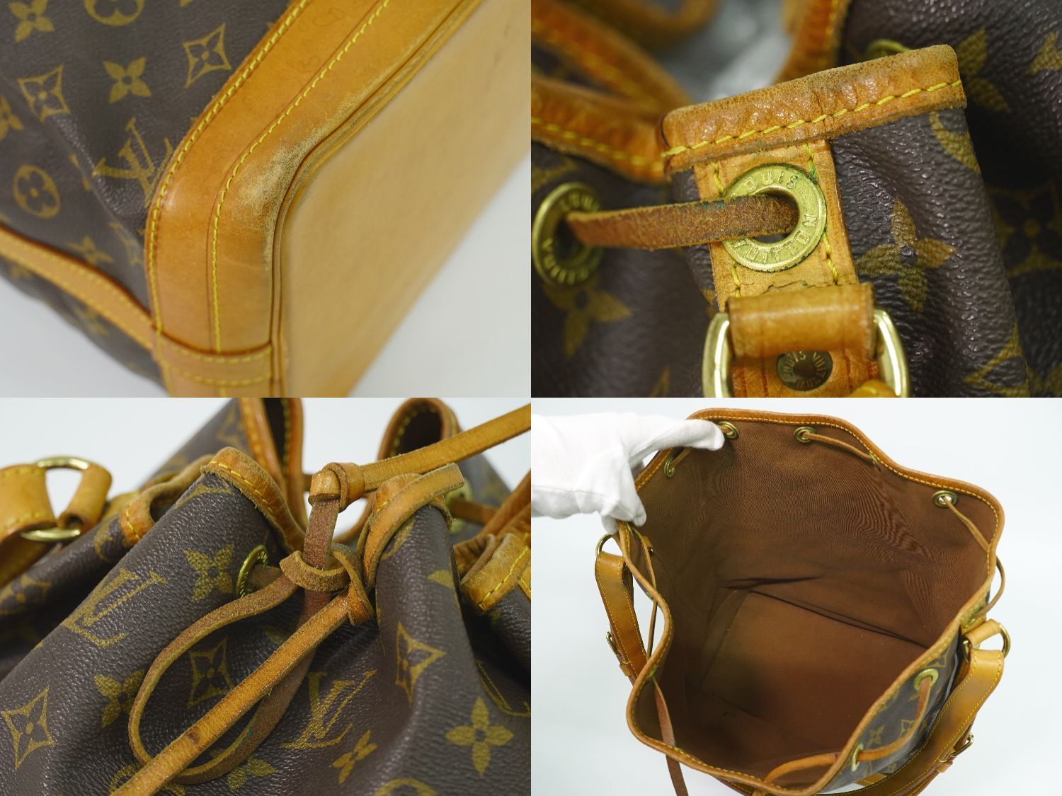 本物 ルイヴィトン LOUIS VUITTON LV ノエ モノグラム ショルダー 
