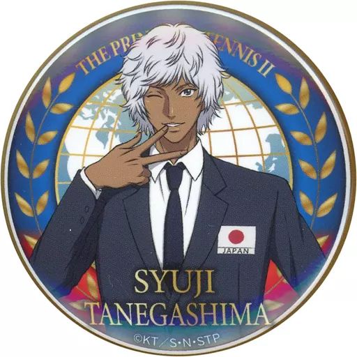 種ヶ島修二　缶バッジ 中古】バッジ・ピンズ 種ヶ島修二 「新テニスの王子様 テニプリ