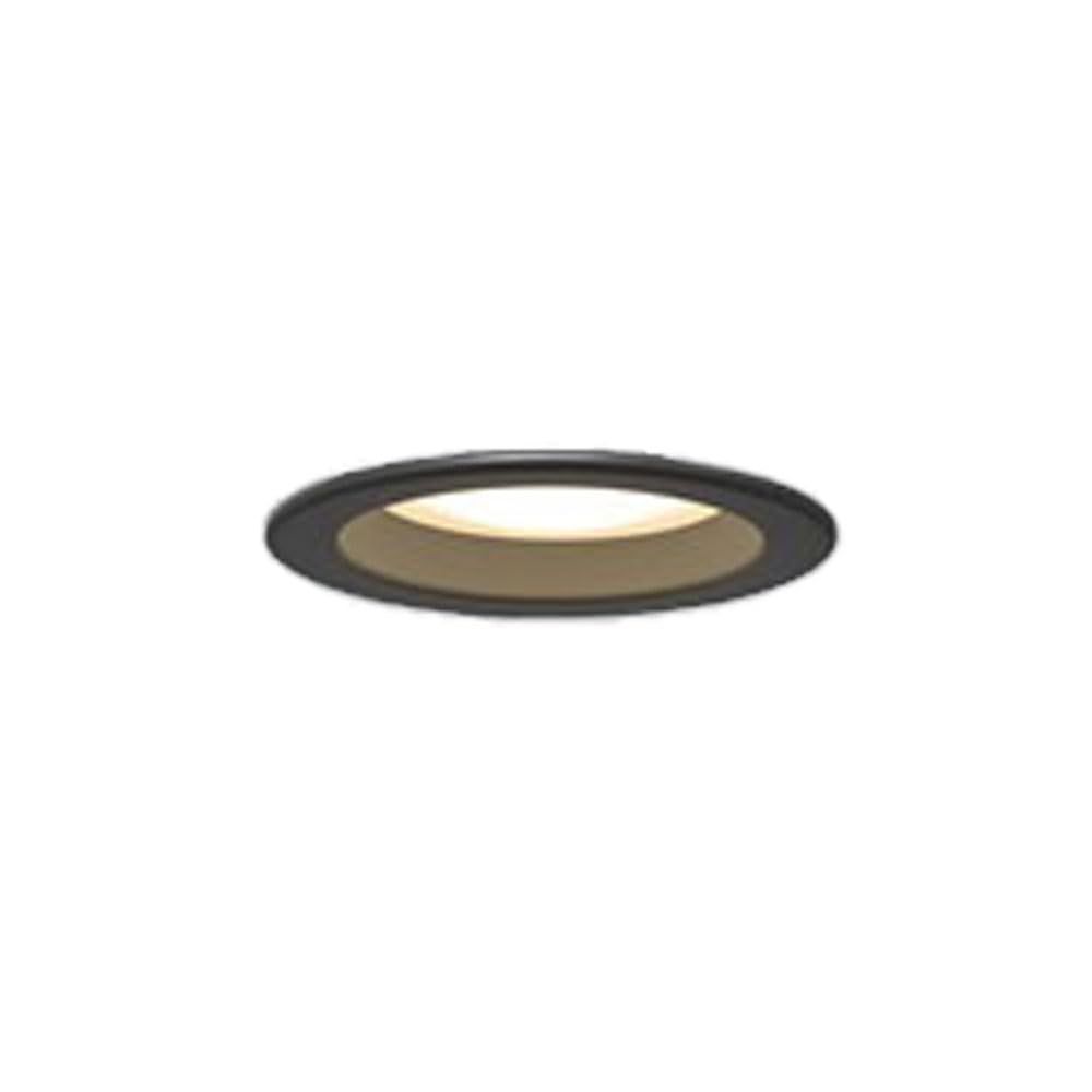 新品 東芝 住宅用照明器具 浴室灯アウトドアダウンライト LED一体形 埋込穴φ75mm 白熱灯器具60Wクラス 電球色(2700K) 黒(ブラック) LEDD87056L(K)-LS