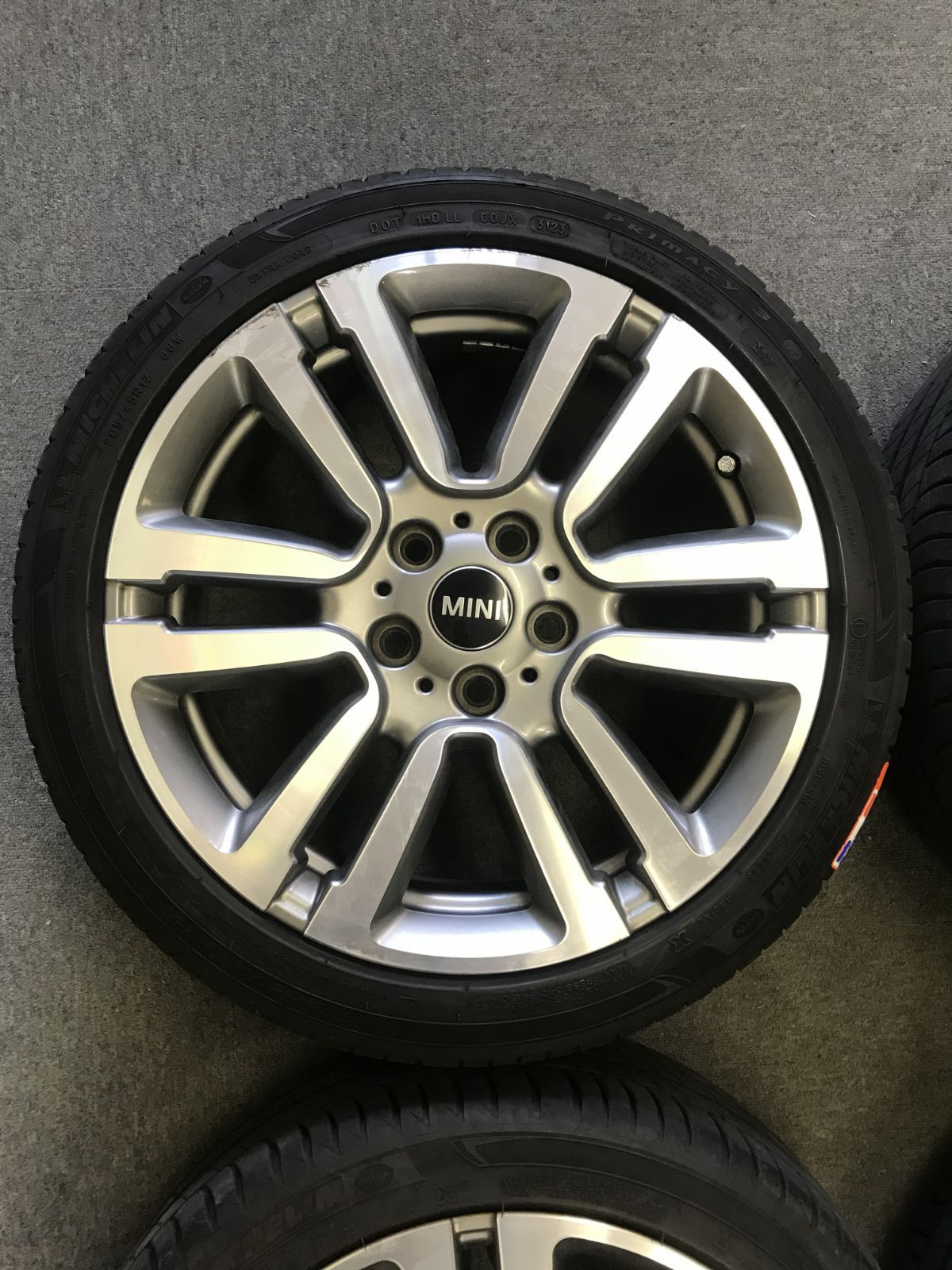 【BMW】 MINI　ミニ　純正　アロイ　MINI SEVEN 17×7J +54 PCD112 205/45R17　4本セット