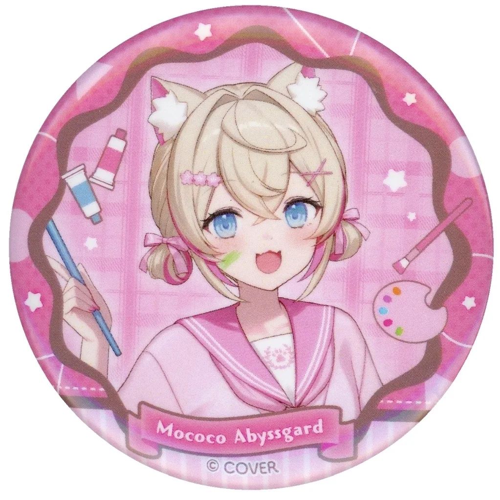 中古】バッジ・ピンズ モココ・アビスガード(等身イラスト