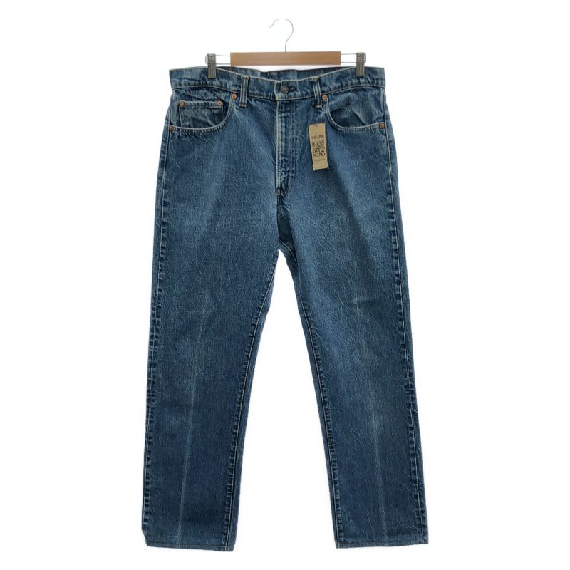 【中古】LEVI'S 505 60s ボタン裏5 BigE不均等V デニムパンツ[79]
