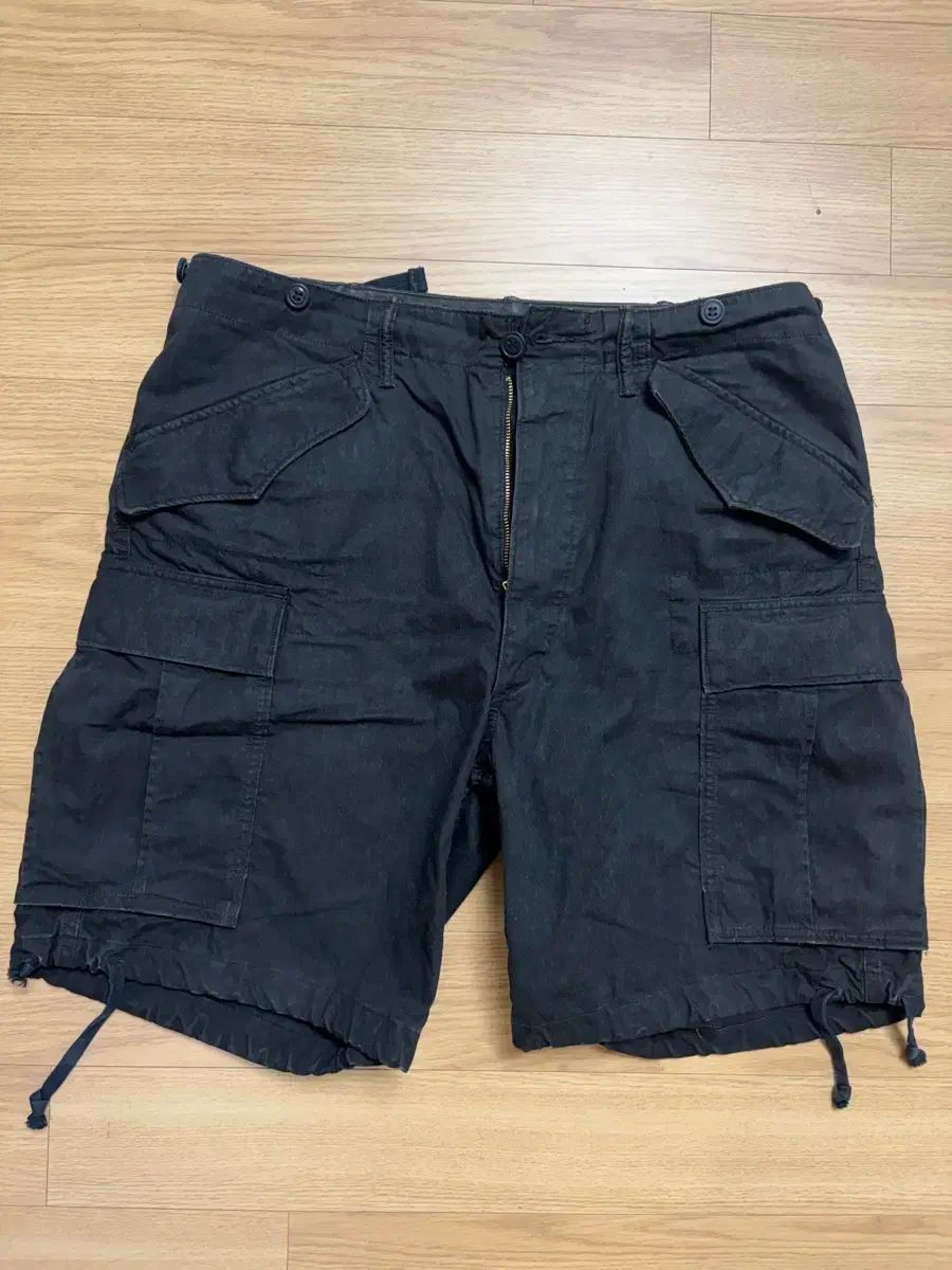 RRL リップストップ カーゴ ショーツ ブラック 21,766円