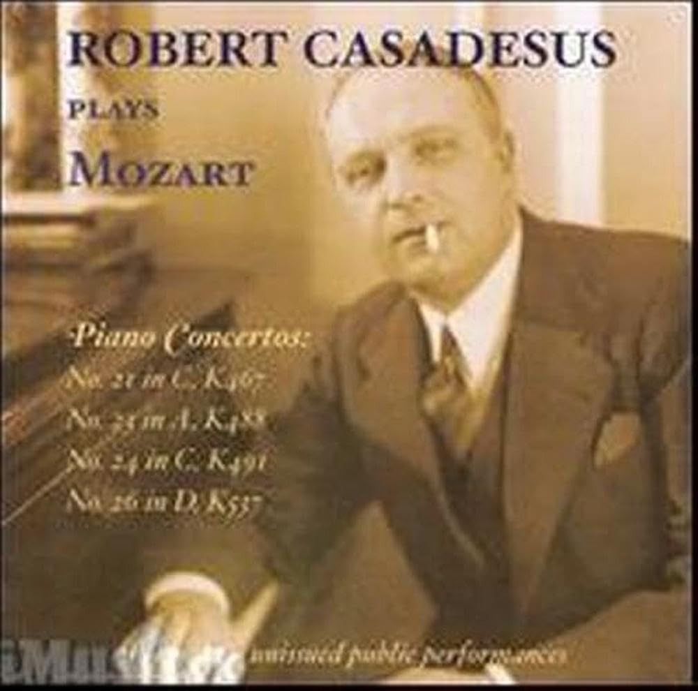 【CD】Robert Casadesus Plays Mozart