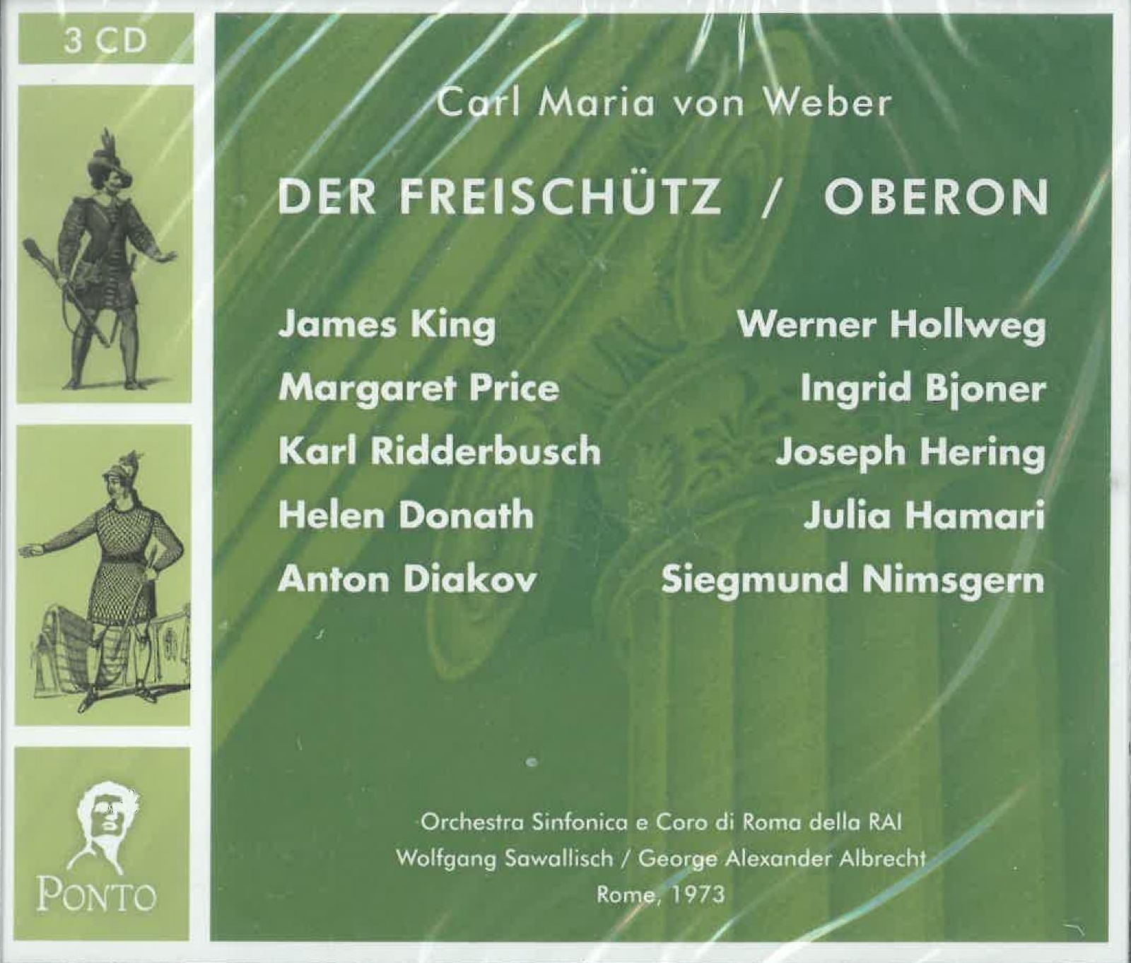 【CD】DER FREISCHUTZ/OBERON
