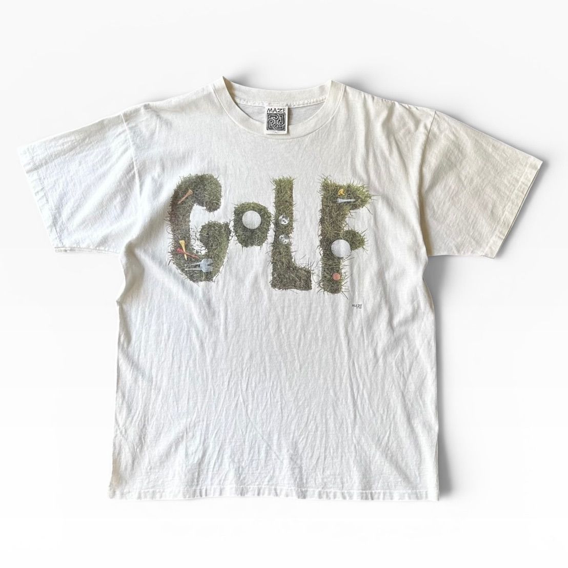 93s MAZE Golf Print Tee