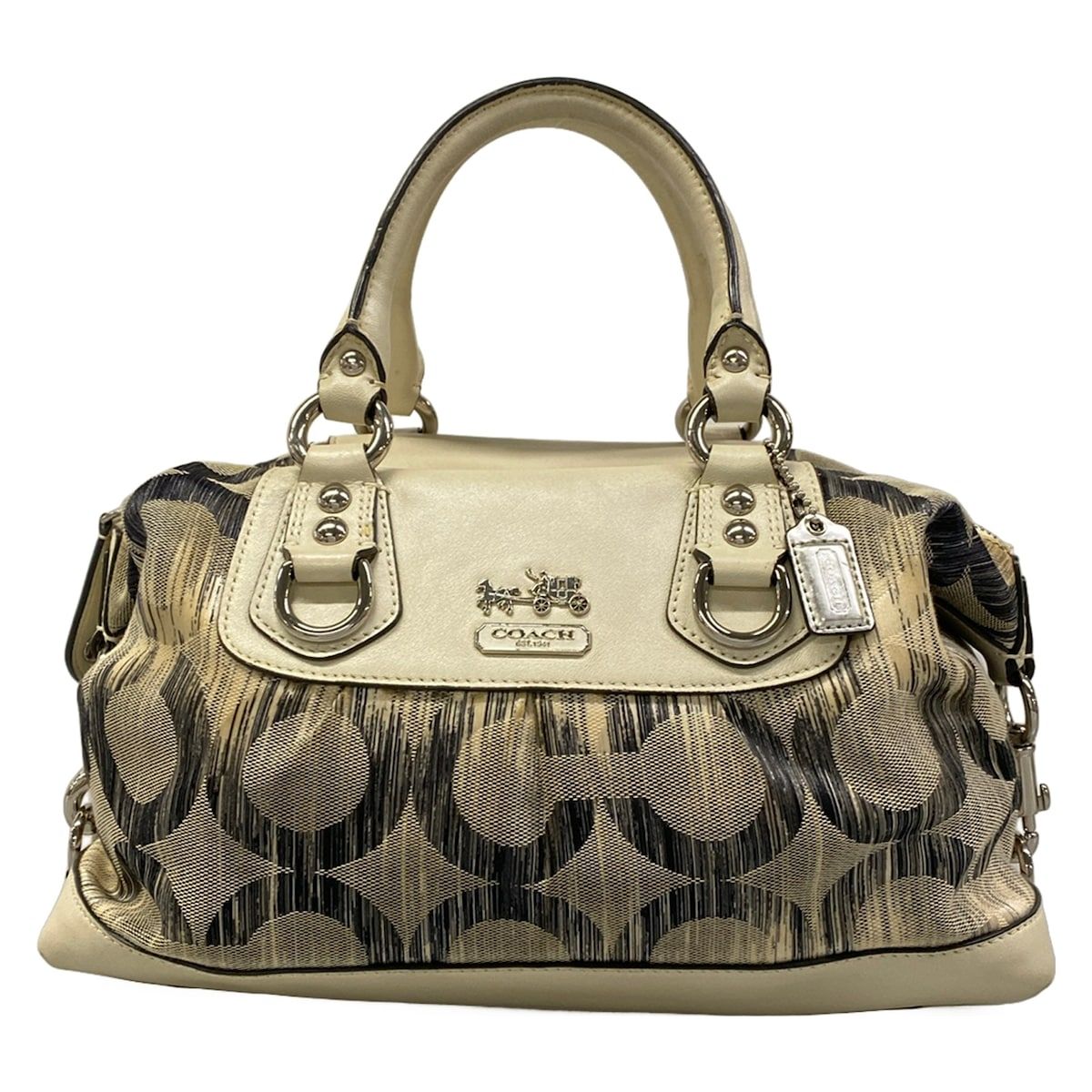 COACH(コーチ) ハンドバッグ マディソン オプ アート サブリナ 13585 
