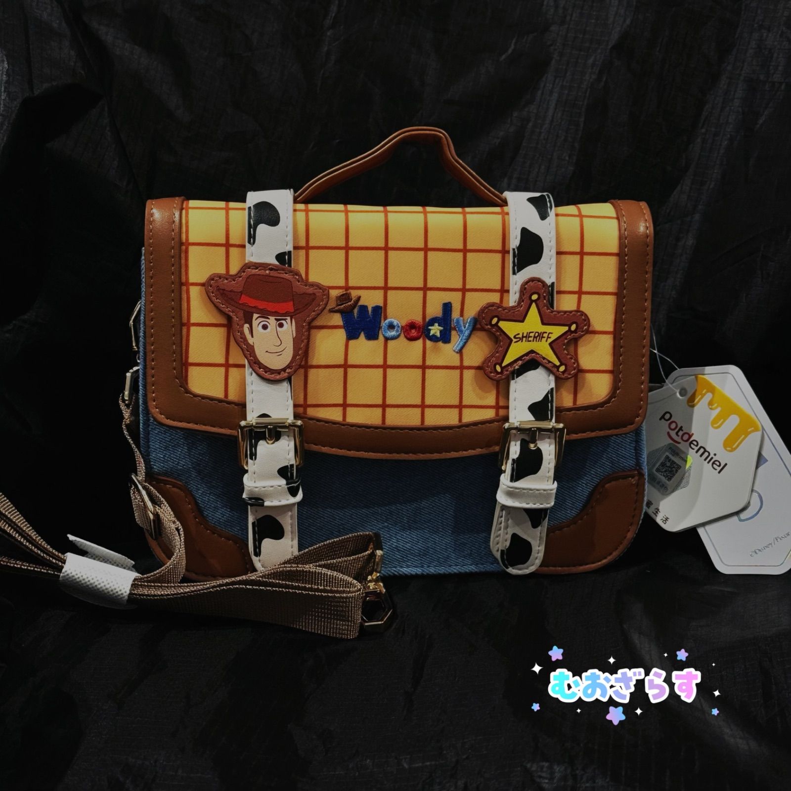 トイストーリー ウッディ 2WAY ショルダーバッグ ディズニー Toystory