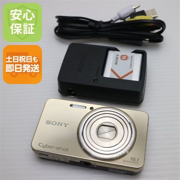 新品同様 Cyber-shot DSC-W570 ゴールド 即日発送 SONY デジカメ デジタルカメラ 本体 土日祝発送OK 09000