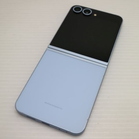 超美品 SIMフリー Galaxy Z Flip6 256GB ブルー スマホ SAMSUNG 即日
