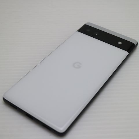 新品同様 SIMフリー Google Pixel 6a チョーク スマホ 白ロム 土日祝