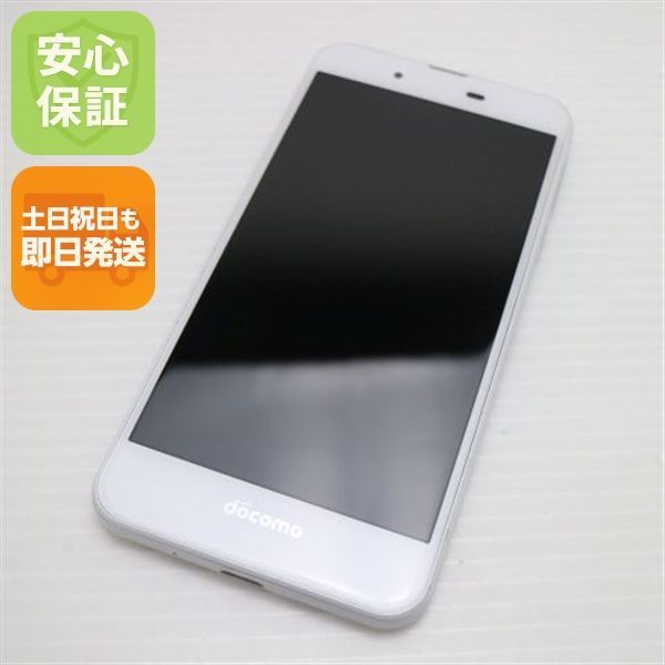 超美品 SH-02J AQUOS EVER ホワイト 即日発送 スマホ DoCoMo SHARP