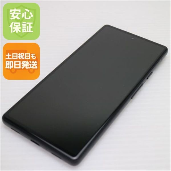 新品同様 SIMフリー Google Pixel 6a チョーク スマホ 白ロム 土日祝