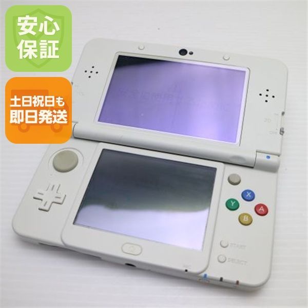 美品 Newニンテンドー3DS ホワイト 即日発送 game 任天堂 本体 土日祝発送OK 09000