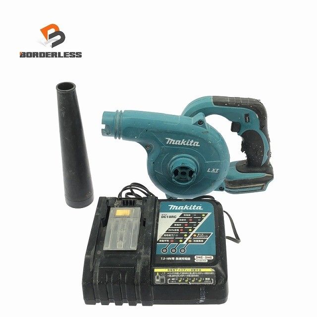 ☆中古品☆makita マキタ 18V 充電式ブロワ UB182D 本体+充電器 DC18RC ブロア 送風機 吹き飛ばし コードレス 電動工具128235 6,248円