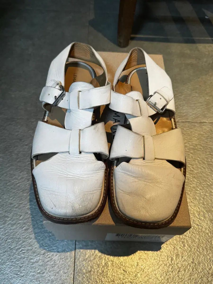 LEMAIRE Fisherman サンダル 白 41