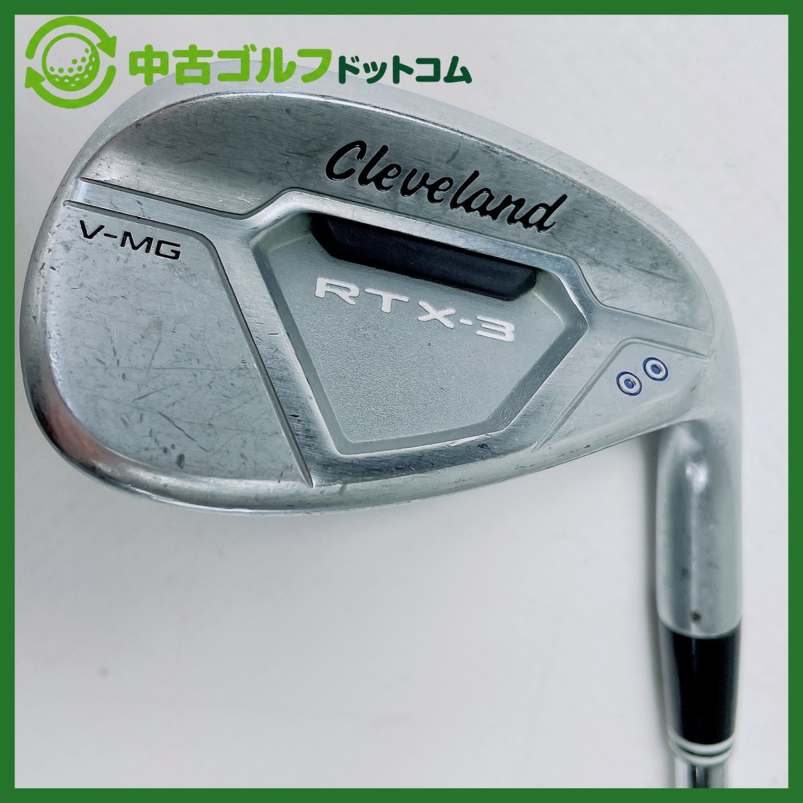 【中古】クリーブランド RTX-3 V-MG 58° / 9° ウェッジ 単品 (Dynamic Gold)【S】