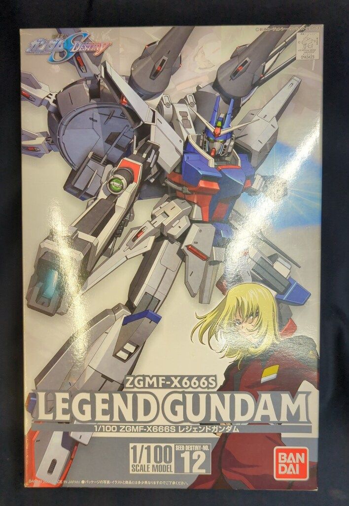 バンダイ 1/100 機動戦士ガンダムSEED DESTINY レジェンドガンダム/初回版 12