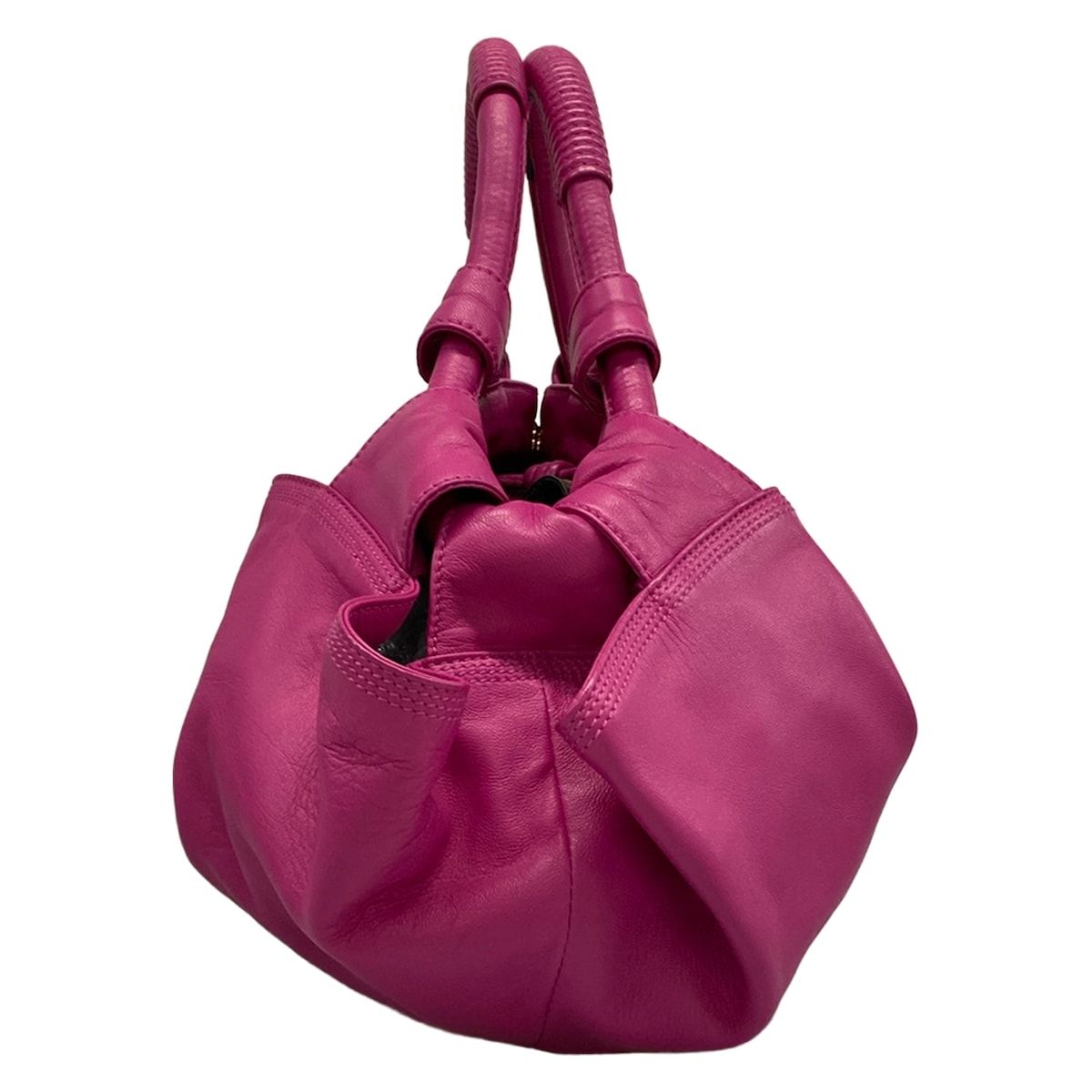 LOEWE(ロエベ) ハンドバッグ ナッパアイレ ピンク レザー - メルカリ
