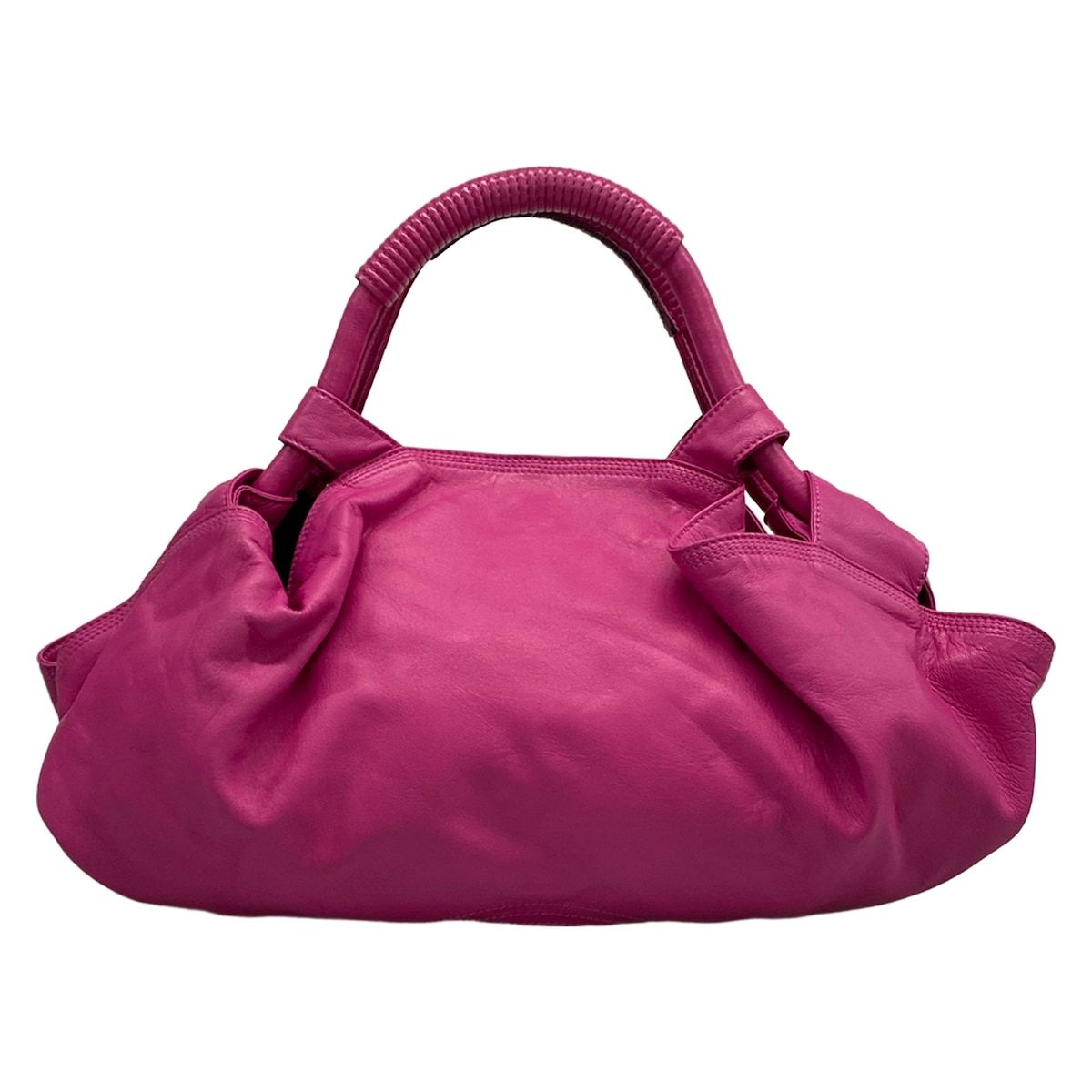 LOEWE(ロエベ) ハンドバッグ ナッパアイレ ピンク レザー - メルカリ