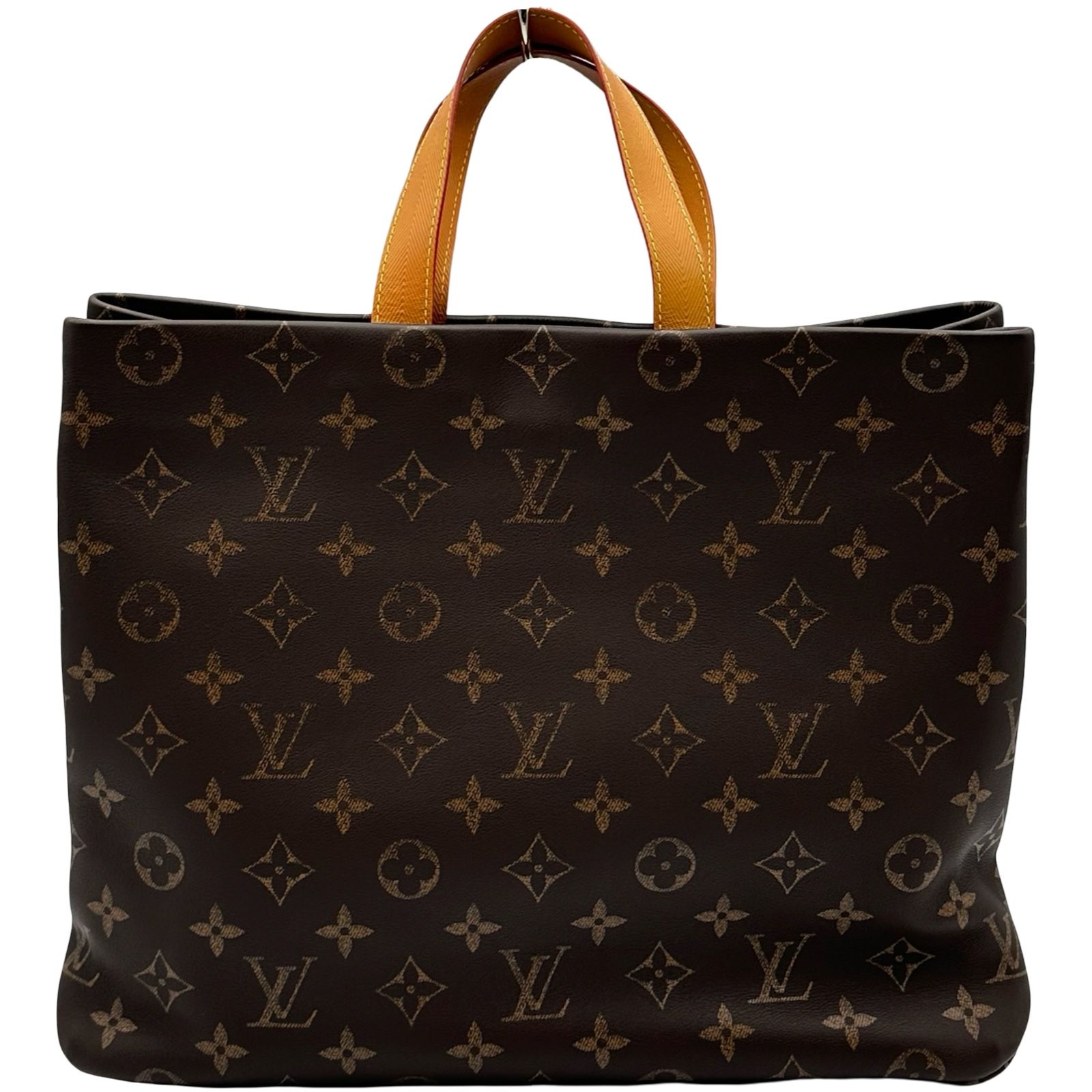 ルイ・ヴィトン LOUIS VUITTON ショッパートートMM M13928 ブラウン 